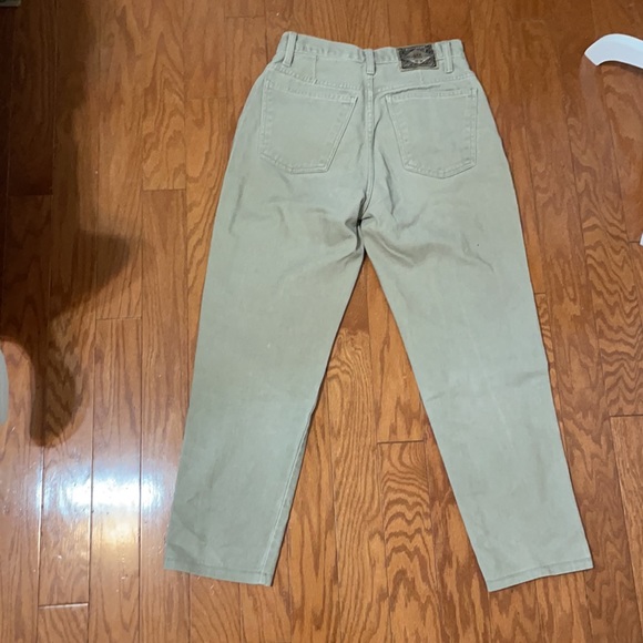 1990’s Express No. 4 High Waisted Tan Denim - Picture 10 of 12